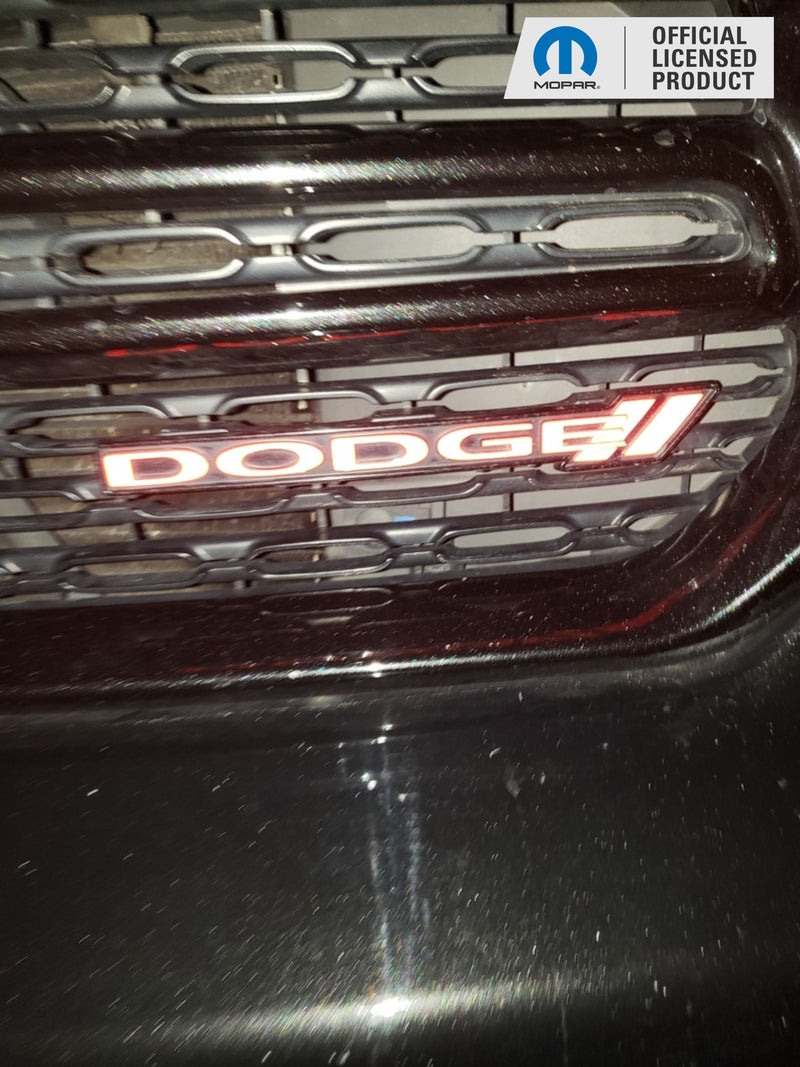 DODGE Grille Emblem Overlay Decal - 13-25 Durango