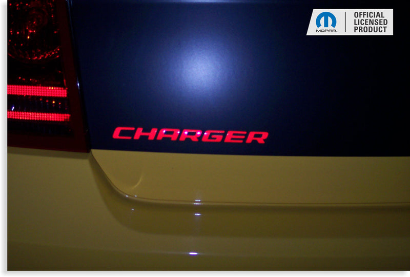 CHARGER Trunk Emblem Overlay Decal - 2006-2014 Charger