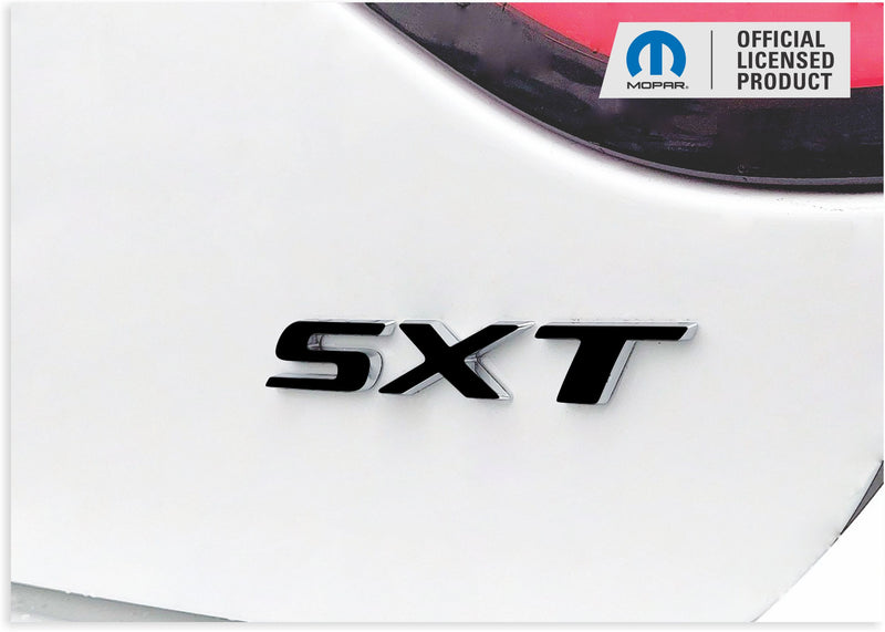 SXT Trunk Emblem Overlay Decal  - Dodge Charger SXT