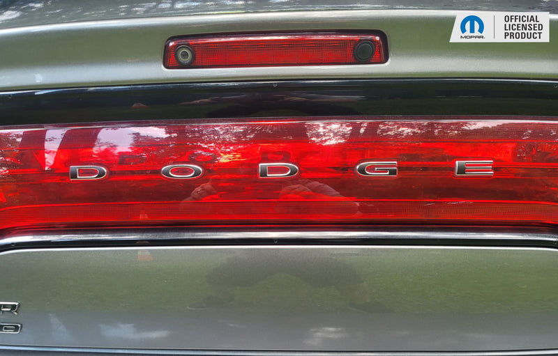 DODGE Trunk Lettering Emblem Overlay Decal - 2011-2023 Charger