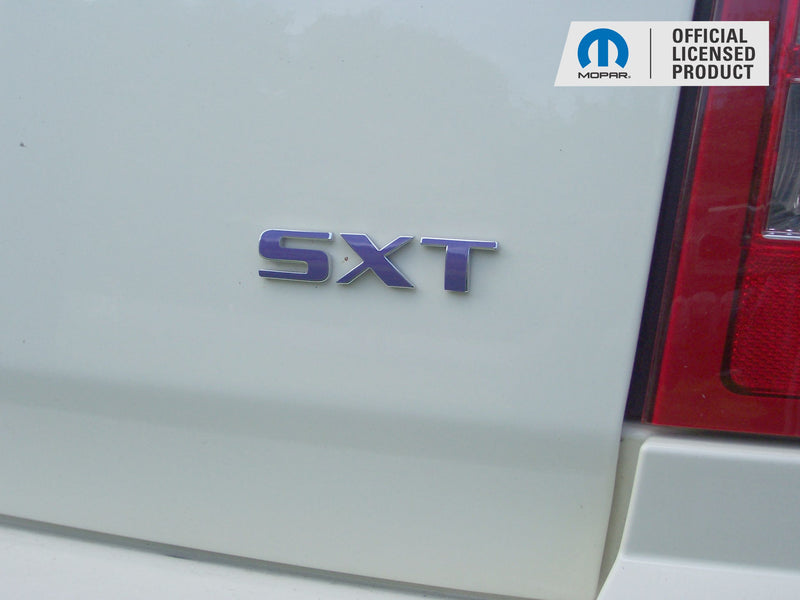 SXT Lift Gate Emblem Overlay Decal  - 2005-2008 Magnum SXT