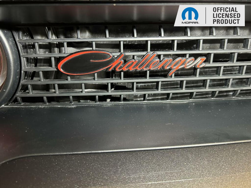 Challenger Script Emblem Overlay Decals