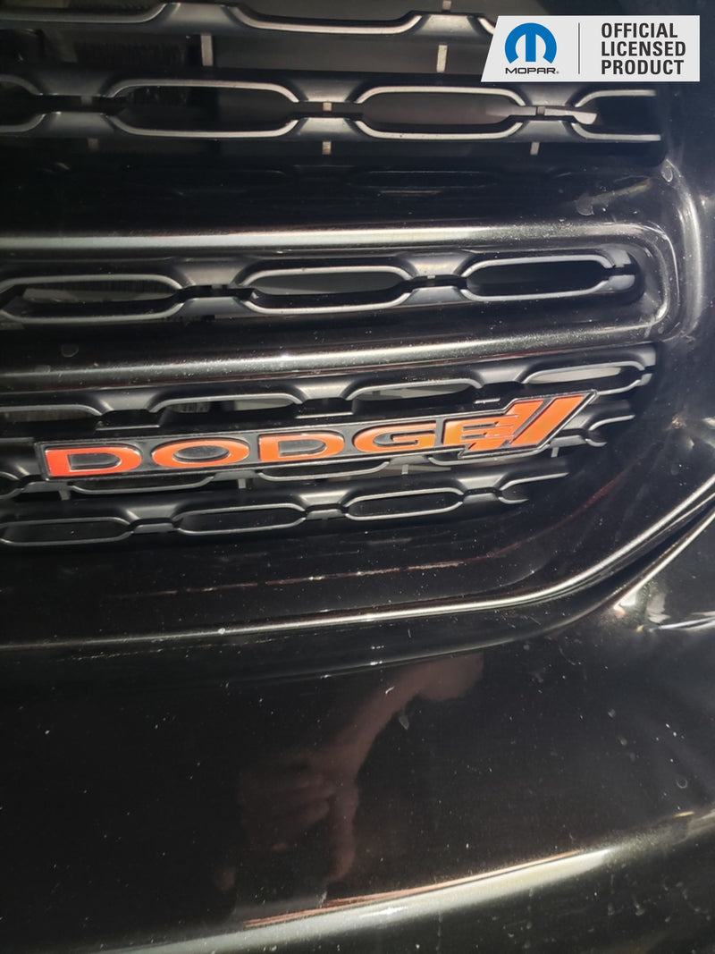 DODGE Grille Emblem Overlay Decal - 13-25 Durango