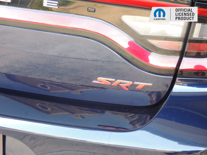 SRT Emblem Overlay Decals - 2015-2016 Charger SRT Hellcat