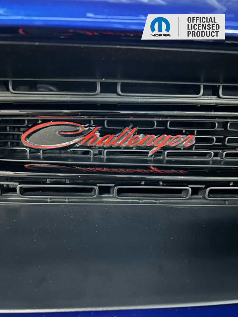 Challenger Script Emblem Overlay Decals