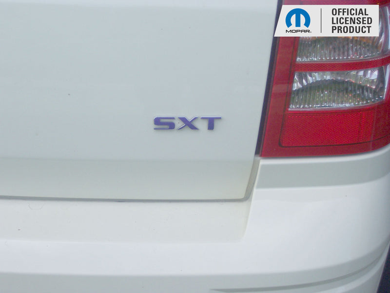 SXT Lift Gate Emblem Overlay Decal  - 2005-2008 Magnum SXT