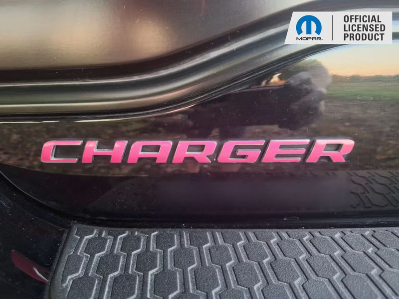 CHARGER Trunk Emblem Overlay Decal - 2006-2014 Charger