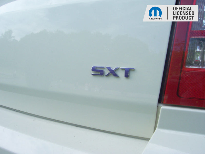 SXT Lift Gate Emblem Overlay Decal  - 2005-2008 Magnum SXT