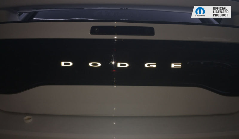 DODGE Trunk Lettering Emblem Overlay Decal - 2011-2023 Charger