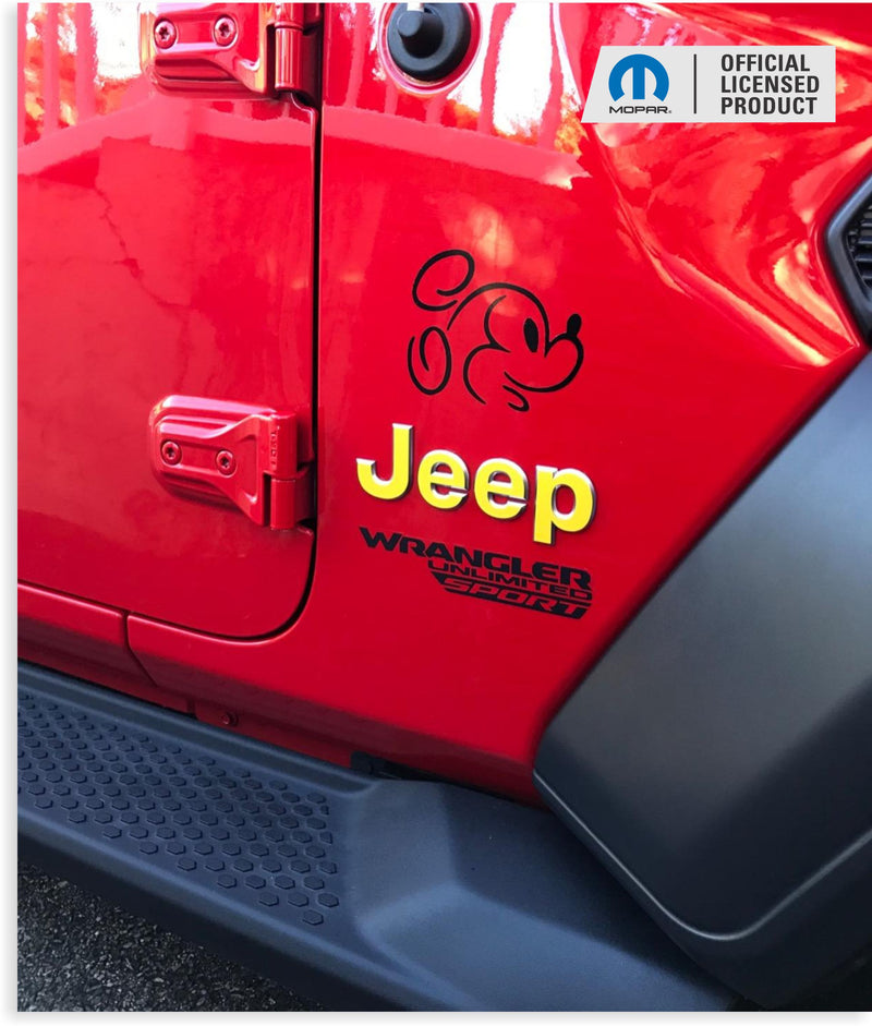 Jeep Fender Emblem Overlay Decals  - 2018-2024 Wrangler JL