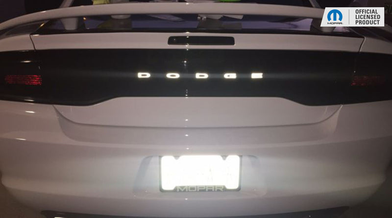 DODGE Trunk Lettering Emblem Overlay Decal - 2011-2023 Charger