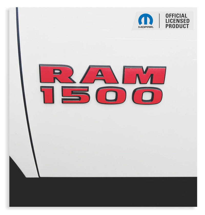 RAM 1500 Emblem Overlay Decals   - 2013-2018 Ram 1500