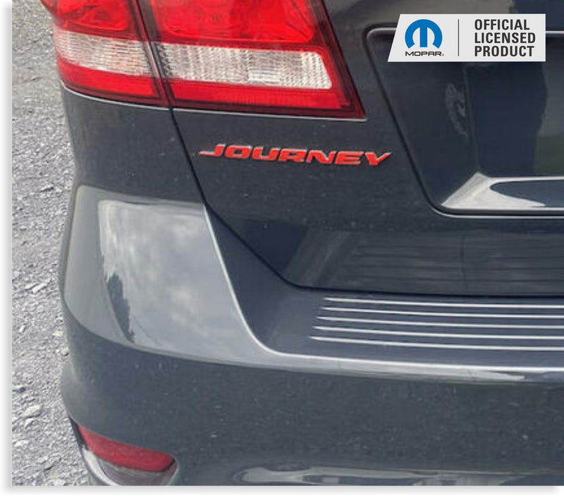 JOURNEY Rear Emblem Overlay Decal  Sticker