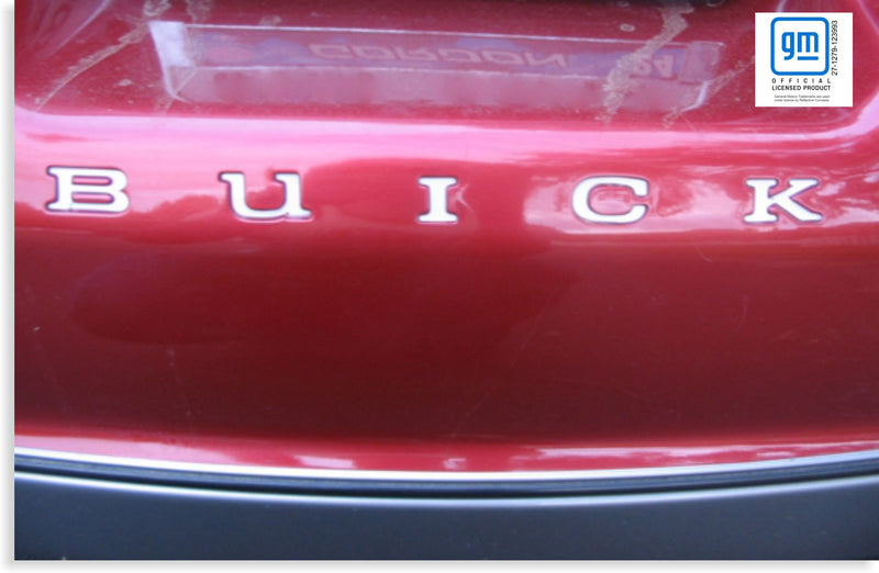 Rear Lettering Inlay Decal - 97-04 Buick Regal