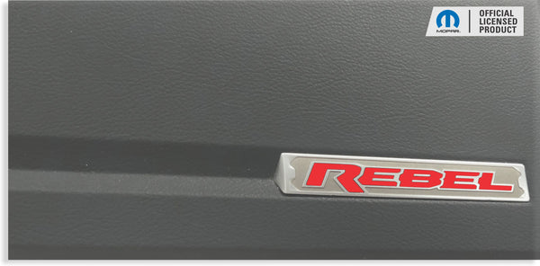 REBEL Glove Box Inlay Decal  - 2015 -2018 Ram Rebel