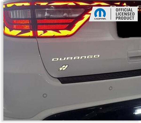 4 Rhombi - Liftgate Emblem Overlay Decal - 2018-2025 Durango AWD