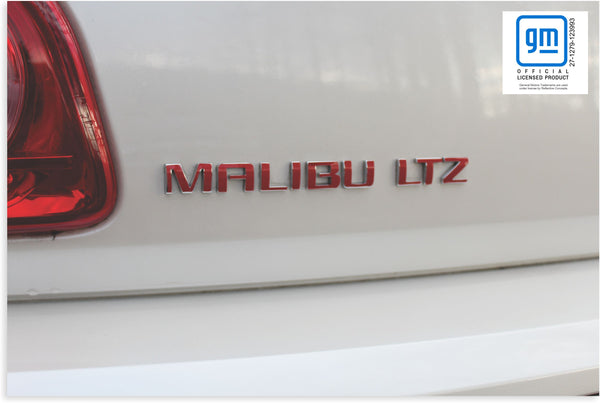 MALIBU Emblem Overlay Decal - 08-12 Malibu