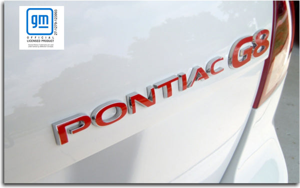 PONTIAC Emblem Overlay Decal - 2008-2009 G8