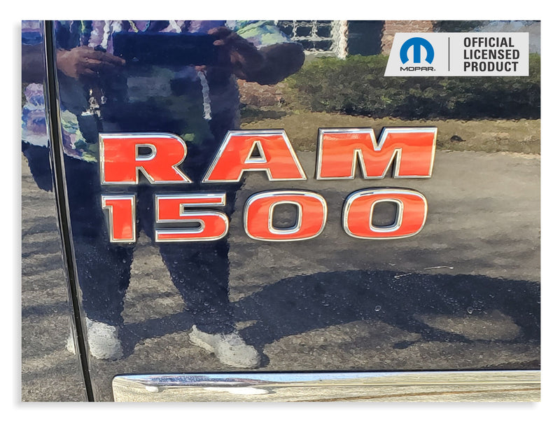 RAM 1500 Emblem Overlay Decals   - 2013-2018 Ram 1500