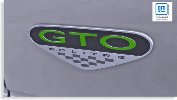 Fender Badge Lettering Overlay Decal - 04-06 GTO