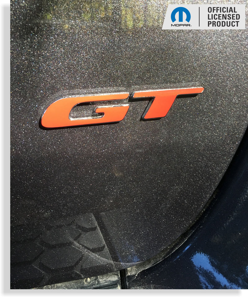 GT Emblem Overlay Decal - 2017-2025 Durango GT