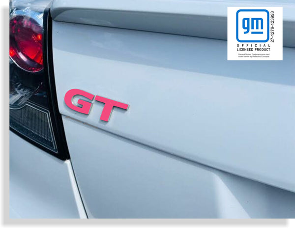 GT Emblem Overlay Decal - Pontiac G8