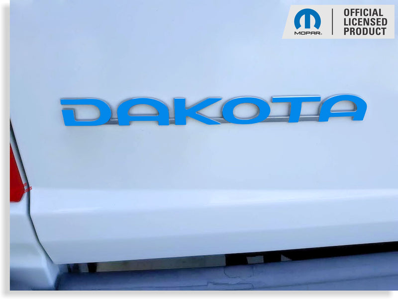 DAKOTA Tailgate Emblem Overlay Decal   - 2005-2011 Dodge Dakota