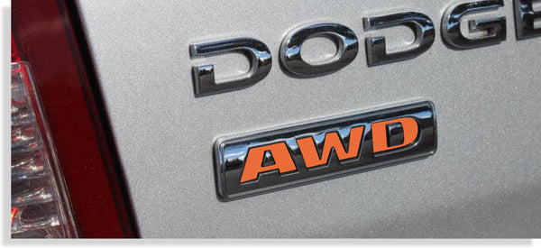 AWD Emblem Inlay Decal - 2006-2010 Dodge Charger