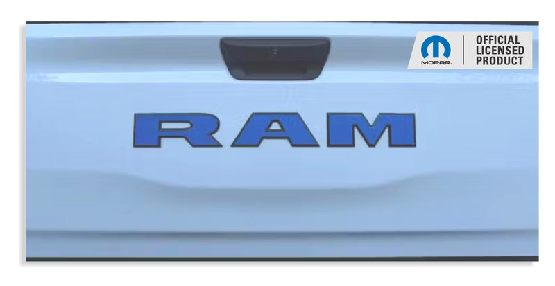 RAM Tailgate Emblem Overlay Decal   - 2025 Ram 1500