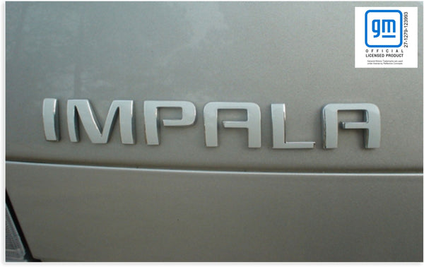 IMPALA Emblem Overlay Decal - 06-13 Impala