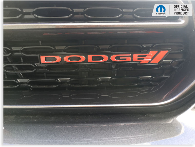 DODGE Grille Emblem Overlay Decal - 13-25 Durango