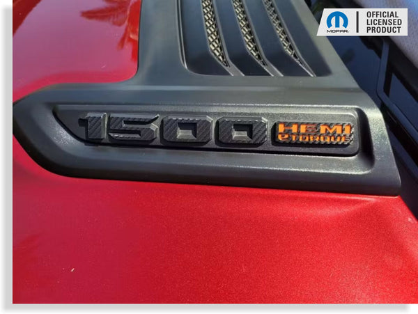 1500 eTORQUE Sport Performance Hood Emblem Decals