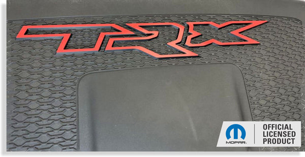 TRX Engine Cover Overlay Decals  - 2021-2024 Ram TRX