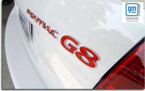 G8 Emblem Overlay Decal - 2008-2009 G8