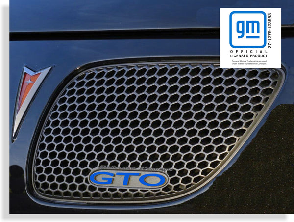 GTO Grille Emblem Overlay Decal