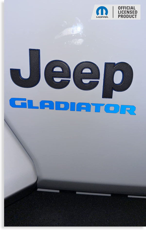 GLADIATOR Fender Overlay Decal Stickers  - 2020-2024 Gladiator