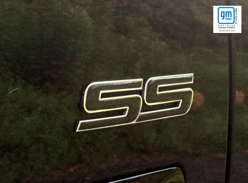 SS Badge Overlay Decals - Malibu SS