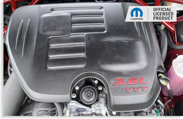 3.6L VVT Engine Cover Overlay Decals