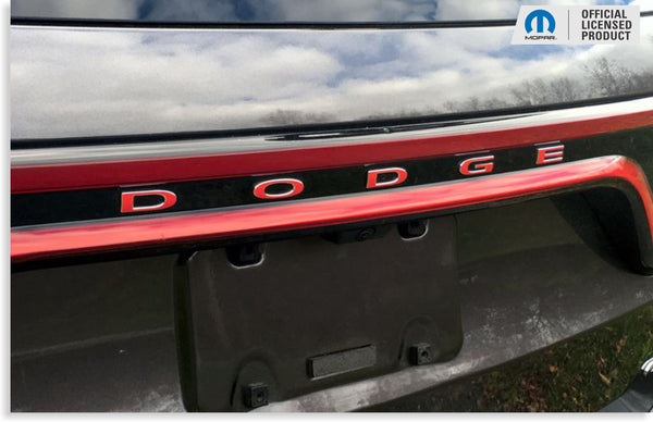 DODGE Liftgate Lettering Emblem Overlay Decal - 2014-2025 Durango