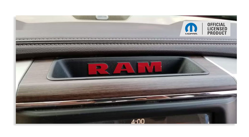 RAM Upper Dash Bezel Overlay Decal  Sticker - 19-24 Ram 1500 Classic