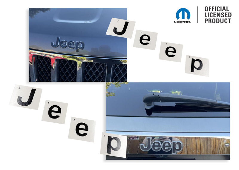 Jeep Emblem Overlay Decals   - 2011-2013 Grand Cherokee