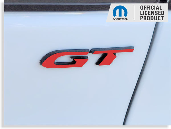 GT Emblem Overlay Decal - 2023-2025 Dodge Hornet GT