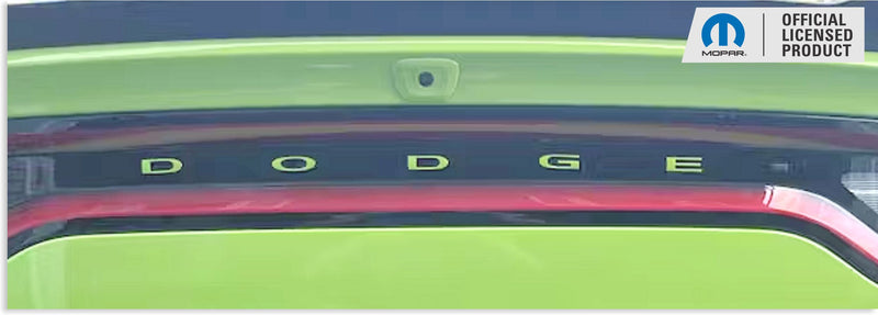 DODGE Trunk Lettering Emblem Overlay Decal - 2011-2023 Charger