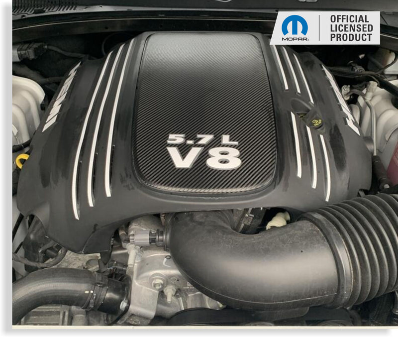 Engine Cover STRIPE Decals - 300C 5.7L