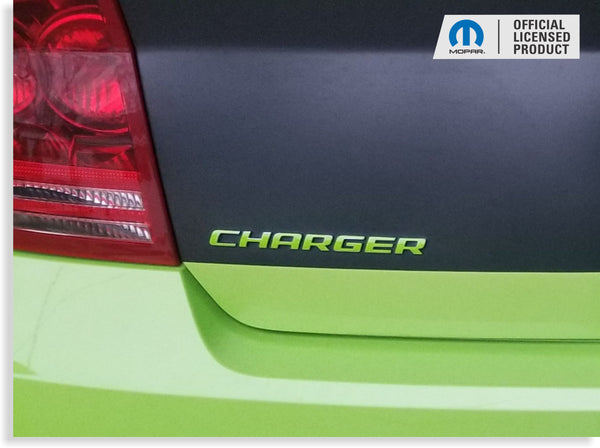 CHARGER Trunk Emblem Overlay Decal - 2006-2014 Charger