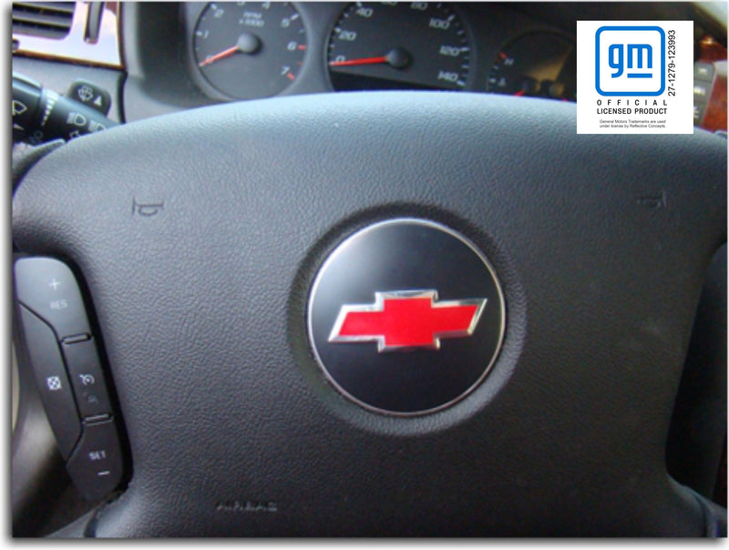 Steering Wheel Bowtie Overlay Decal - 06-13 Impala