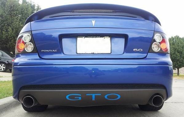 Buy Gto Rear Inlay Decal 